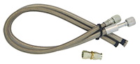 Braided Stainless Hose Kit Fits Camaro Rack & Pinion to Factory Steering Pump