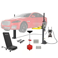 5175572 M7K 110V Portable Two-Post Garage Lift Ultimate Package, 7,000 lb. Lifting Capacity