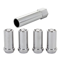 25240 Chrome Tuner Style Locking Lug Nuts 1/2" x 20