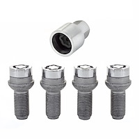 Chrome Radius Seat Lug Bolt Threads: M14 x 1.5