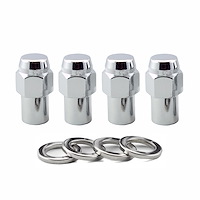61002 Chrome 0.746" Mag/Shank Lug Nuts M12 x 1.5" Thread Size