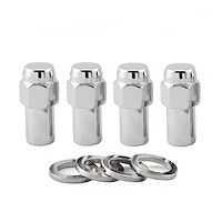 62000 Chrome Long .946" Mag/Shank Lug Nuts 1/2" -20 Thread Size