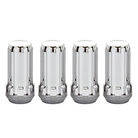 65310 Chrome Tuner Style Spline Drive Lug Nuts 14mm x 1.5