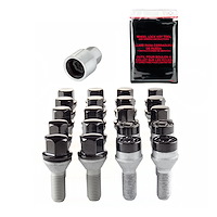 67179BK Black Cone Seat Lug Bolt Kit M12 x 1.5 Thread Size