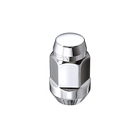 69432 Chrome Bulge Cone Seat Style Lug Nut, M14 x 1.5 Thread Size