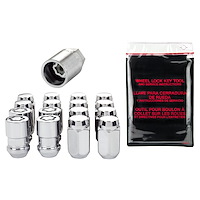 84430 Chrome Acorn/Conical Lug Nut Kit 1/2" -20 Thread Size