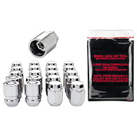 84454 Chrome Acorn/Conical Lug Nut Kit M12 x 1.25 Thread Size