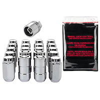 84508 Chrome Acorn/Conical Seat Lug Nut Kit 9/16" -18 Thread Size