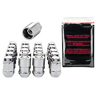 84550 Chrome Acorn/Conical Seat Lug Nut Kit 1/2"-20 Thread Size