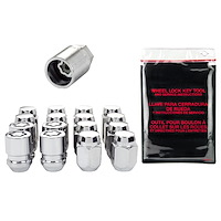 84554 Chrome Acorn/Conical Seat Lug Nut Kit M12 x 1.25 Thread Size