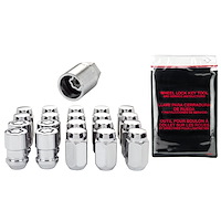 84557 Chrome Acorn/Conical Lug Nut Kit M12 x 1.5 Thread Size