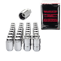 84825 Chrome Acorn/Conical Seat Lug Nut Kit M14 x 1.5 Thread Size