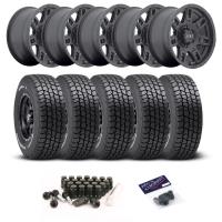 Wheel and Tire Kit for 1987-2006 Jeep Wrangler/1984-2001 Jeep Cherokee