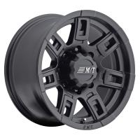 SideBiter II Wheel Size: 17" x 9" Bolt Pattern: 6 x 5-1/2" Rear Spacing: 5" Offset: 0mm Max. Load: 2600 lbs