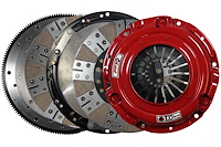 1100 HP Twin-Disc Clutch Kit with Aluminum Flywheel for 2005-2017 Ford Mustang 4.6L/5.0L