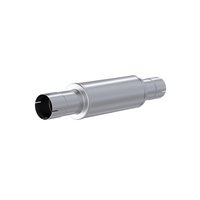 4 in. High Flow Muffler [Aluminized Steel]