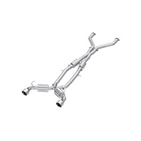 S4408304 Cat-Back Exhaust System 3 in., Dual Rear Exit, Fits Select Nissan Z