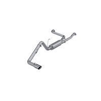 S5407AL Cat-Back Exhaust System 2.5 in. 3 in. Side Exit, Fits Select Nissan Frontier