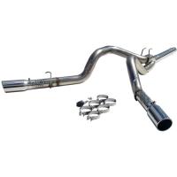 XP Series Dual Side Exit Filter-Back Exhaust System for 2008-2010 Ford F-250/F-350/F-450 Powerstroke 6.4L