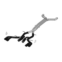Black Series Street Exhaust System 2016-2018 Chevy Camaro 6.2L Manual Transmission