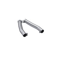 Armor Plus 3 in. Dual Muffler Bypass for 2015-2023 Dodge Challenger, Charger [T409 Stainless Steel]