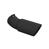 30 Degree Exhaust Tip Angled Rolled End