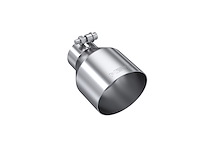 T5191 Exhaust Tip Single Wall 4.5 in. OD. 2.5 in. Inlet
