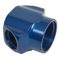 Y-BLOCK MANIFOLD BLUE