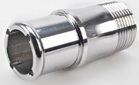 1" NPT Fitting 1-1/4" Smooth Hose Fitting