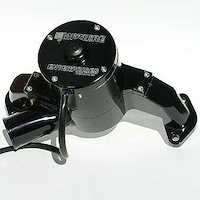 WP300S 300-Series Electric Water Pump for Big Block Chevy [Black Anodized]
