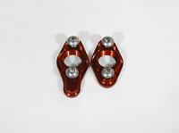 SMALL BLOCK CHEVY ADAPTERS PAIR CHROME