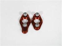 SMALL BLOCK CHEVY ADAPTERS PAIR POLISHED