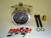 FORD V-8 Mustang Fuel Rail Adapter with Fuel Pressure Gauge 1999-2004