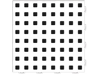 TECHFLOOR WHITE/BLACK 12 X 12 TILE NA NA 12 X 12 TILES MUST BE QTY S OF 10