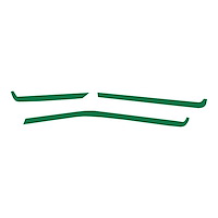 200401 Interior Dash Trim Accents, 2020-2023 Chevy Corvette, Gloss Green