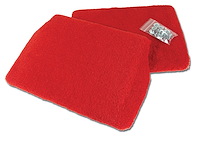 471785 FRONT SPEAKER COVER ASSYS, 1993-1993 Chevy Corvette, RED PILE