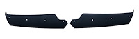 72948 HYDRO CARBON FIBER WICKER BILL WINGS W/DARK CENTER INSERT, 2014-2019 Chevy Corvette, MATTE FINISH