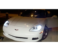 73402 DRL Switchback LED Kit W/Resistors & Matching 6K Low Beam Bulbs, Superbright