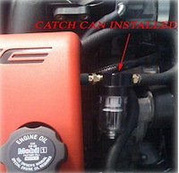 74378 PCV Oil Catch Can, 1997-2013 Chevy Corvette