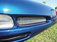 75251 Z06 Style Fog Light Screens, 1997-2004 Chevy Corvette, Aluminum