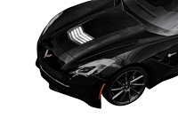 75533 Hood Vent LED Strip Lighting, 2014-2019 Chevy Corvette, Blue