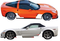 77671 Lamin-X Clear Bra Paint Protection, 2005-2013 Chevy Corvette, Pre-Cut Full Kit Base