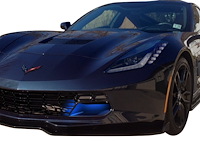 78285 LED Strip Lighting, 2015-2019 Chevy Corvette, Front Grille Red W/O Switch Both Sets, 4 Pc