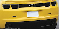 C8059 Tail Light Blackouts, 2010-2013 Chevy Camaro, Light Smoked