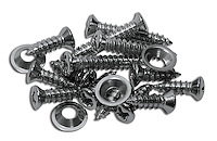 K1130 Windshield Trim Molding Screws, 1977-1982 Chevy Corvette, 18 Piece