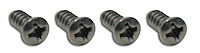K1200 Windshield Upper Molding Screws, 1968-1982 Chevy Corvette, 4 Piece Set