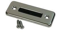K1340 Headrest Bezel Screw Set, 1966-1969 Chevy Corvette, 4 Piece