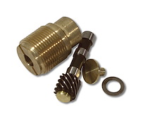 X2601 Tachometer Drive Gear, 1962-1974 Chevy Corvette, Coupler, Washer & Button Set