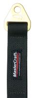 413504 Limit Strap, Quad layer, Tab ends with 9/16 in. hole, Black, Length - 13.500 in.