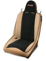 524118 Rubicon w/Fixed Headrest, Tan w/Black Center & Brown Haze Side Panels w/BRS Stitch Pattern